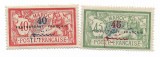 Maroc (1) - Posta franceza in Maroc, Timpbre postale cu supratipar, 1914-1921 - valori neobliterate