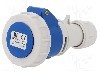 Conector alimentare AC, IEC 60309, IP67, 16A, 400V AC, 3 pini, PAWBOL - B.1924