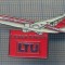 AX 899 INSIGNA -AVIATIE -LIEBER DIREKT -LTU -GERMANIA -PENTRU COLECTIONARI
