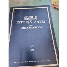 Studii si Cercetari de Istoria Artei, seria arta plastica 1964, tomul 11 vol.1