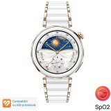 Smartwatch Huawei Watch GT 5 Pro, 42MM, Auriu, Alb