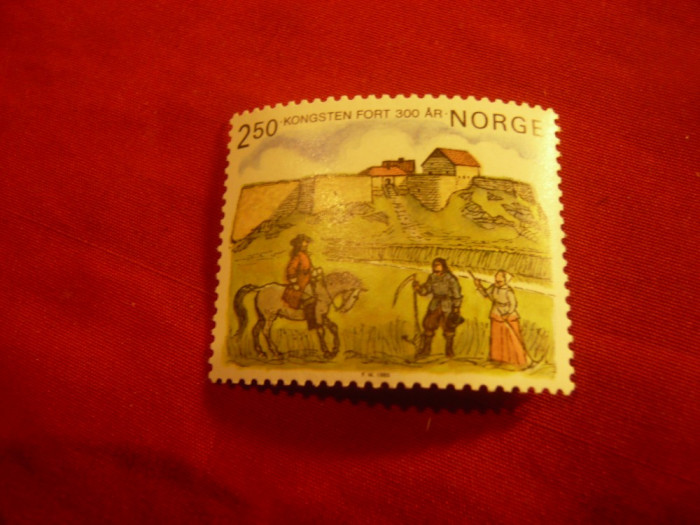 Serie Norvegia 1985 - 300 Ani Norvegia , 1 valoare