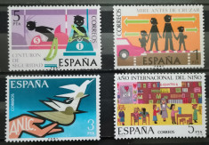 BC878, Spania, lot 4 timbre (4 serii) foto