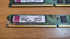 Ram PC Kingston 4GB 2X4GB DDR2 800MHz KVR800D2N5K2-4g foto