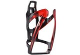 Suport de sticlă pentru bicicletă, plastic, negru/roșu, 14x7.5 cm