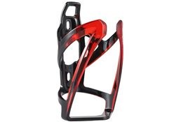 Suport de sticlă pentru bicicletă, plastic, negru/roșu, 14x7.5 cm foto