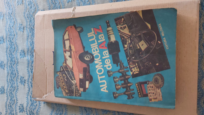 Carte Automobilul de la A la Z vintage