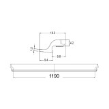 Cheder parbriz HONDA ACCORD (CU2), 04.2011-12.2016 cu 4 usi, un bandou; superior,