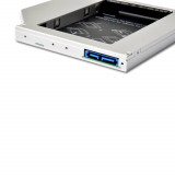 SSD HDD CADDY SATA3 9.5mm Cadru de montare pe unitatea hard disk de 2.5 inch, Generic