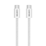 Cablu USB-C Canyon OnWire 60MG, 60W, 1 m, alb