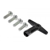 Cheie pentru capac + suruburi Renault Clio 2 192010, Clio 3 202013, Laguna 2 202007, Megane, 192003, Megane 2 202008, Modus 202012, Scenic, 192003,