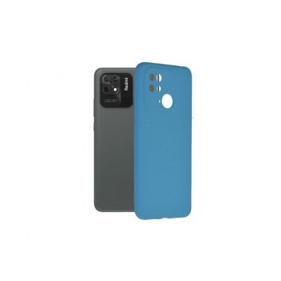 Husa Compatibila cu Xiaomi Redmi 10C Techsuit Soft Edge Silicone Albastru Denim foto