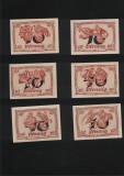 Notgeld Set 6x10 pf Arnstadt, Europa