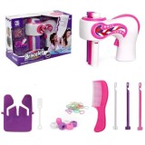 Cumpara ieftin Set Impletit Parul Fetite cu Accesorii, Multicolor, de la 3 Ani, Canenco/Create It! - Jucarie Interactiva, Creativitate &amp; Indemanare