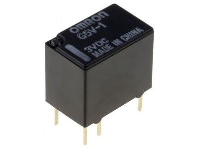 Releu Electromagnetic SPDT 3VDC 1A foto