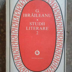 Studii Literare Vol.2 - G. Ibraileanu ,274496