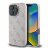 Husa pentru Apple iPhone 16 Pro, Guess, 4G Classic, Roz