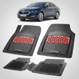 Cumpara ieftin Covorase Skoda Octavia IV Compatibile Liftback Pre-facelift 2020-2023 | Red