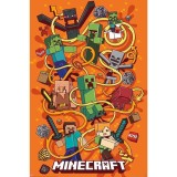 Poster Minecraft - Swirls (91.5 x 61cm), GB Eye