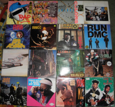 vinyl hip hop Beastie Boys,L.L. Cool J,Run-D.M.C,Jovanotti,Xzibit,Vanillla Ice foto