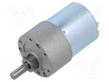 Motor DC 12-24V 3A POLOLU Ax Crestătură D 530 rot/min 0,127Nm