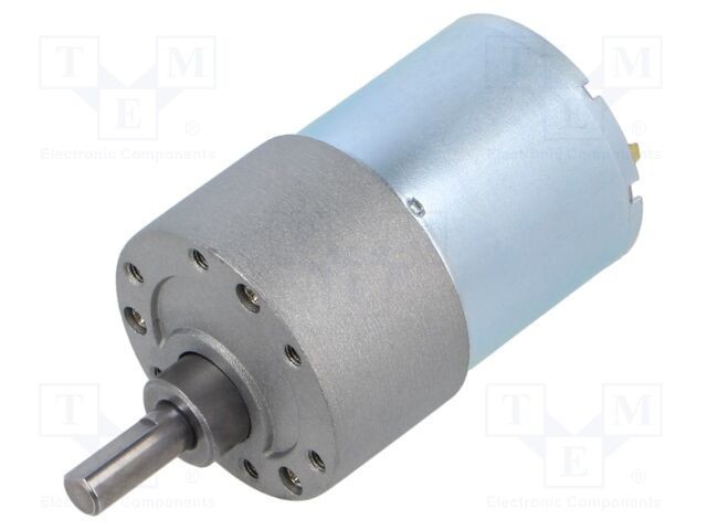 Motor DC 12-24V 3A POLOLU Ax Crestătură D 530 rot/min 0,127Nm