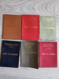 Lot 6 Carnete Legitimare Vintage - Federația Rom&acirc;nă de Lupte (perioada RSR / anii '60-'70