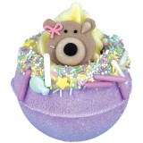 Bomba de baie handmade, cu figurina, Teddy Bears Picnic Bath Blaster 185g, Bomb Cosmetics
