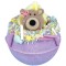 Bomba de baie handmade, cu figurina, Teddy Bears Picnic Bath Blaster 185g, Bomb Cosmetics