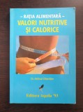 VALORI NUTRITIVE SI CALORICE - Helmut Oberritter