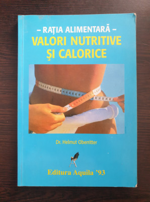 VALORI NUTRITIVE SI CALORICE - Helmut Oberritter foto