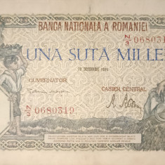 SD0057 Romania 100000 lei 1946 decembrie