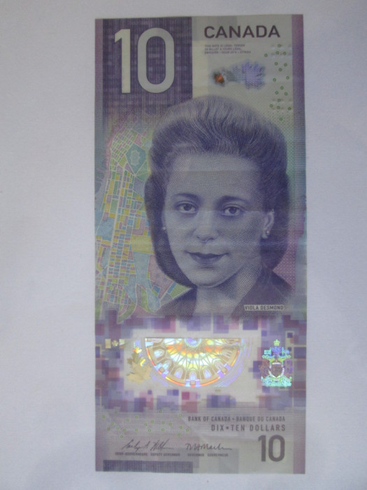 Canada 10 Dollars 2018