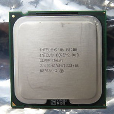 Procesor PC SH Intel Core 2 Duo E8200 SLAPP 2.66Ghz 6M LGA 755