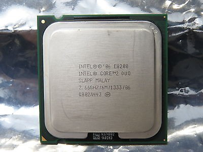 Procesor PC SH Intel Core 2 Duo E8200 SLAPP 2.66Ghz 6M LGA 755 foto