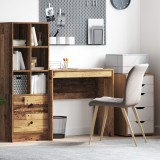 vidaXL Birou Rustic de Scris Finisaj din Lemn Vechi Lemn 80 x 40 x 76 cm
