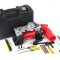 Compresor aer pentru masina, 12V HQ, 2 cilindri, 150PSI, 60L/min, 30A, furtun 5m, cablu 3m, conectare borne ACOMP-18; AMIO