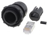 Mufă RJ45 Cat6 Ecranat 8P8C IP67 IP68