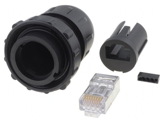 Mufă RJ45 Cat6 Ecranat 8P8C IP67 IP68