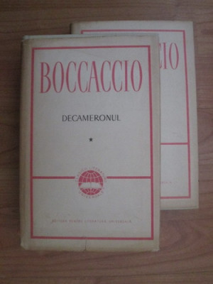 Boccaccio - Decameronul ( 2 vol. ) foto