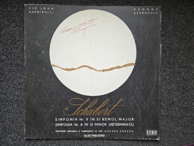 SIMFONIA Nr. 5 * SIMFONIA Nr. 8 - Schubert foto