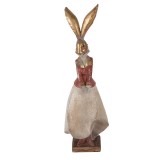 Cumpara ieftin Figurina Iepuras Paste polirasina multicolora 15x13x46 cm