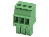 Conector regletă deconectabilă, 3 pini