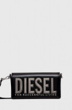 Diesel poșetă de piele culoarea negru X09775.P6183