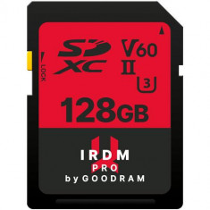 Card de memorie SDXC Goodram IRDM PRO 128GB,UHS II,V60, IRP-S6B0-1280R12