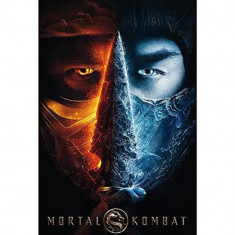 Poster Maxi Mortal Kombat - 91.5x61 - Scorpion vs Sub-Zero