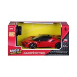 MAISTO MASINUTA CU TELECOMANDA 2 4GHZ FERRARI SF90 STRADALE SCARA 1 LA 24
