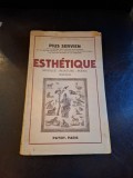 ESTH&Eacute;TIQUE - Pius Servien