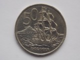 50 CENTS 1967 NOUA ZEELANDA, Australia si Oceania