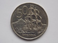 50 CENTS 1967 NOUA ZEELANDA